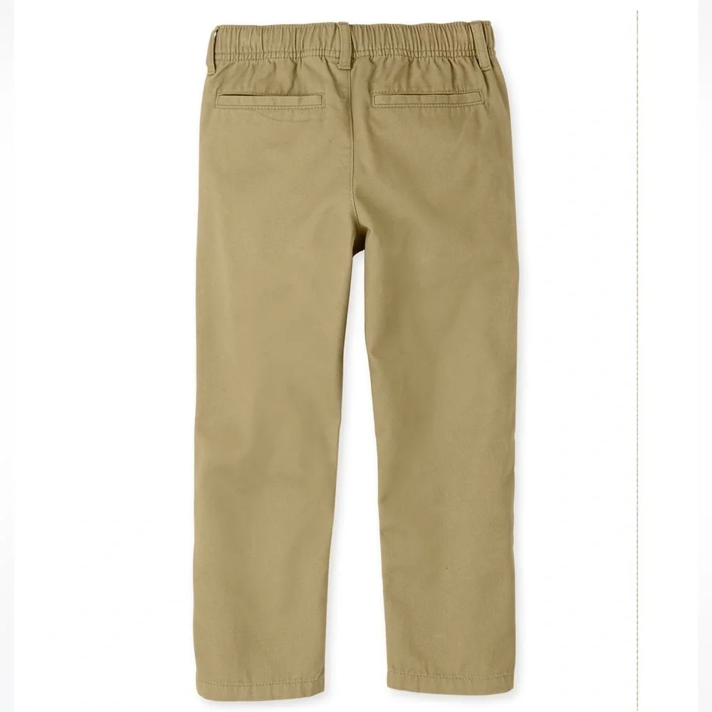 Children’s Place NWT Youth School Uniform Flax Tan Boys Pants Youth Size 14